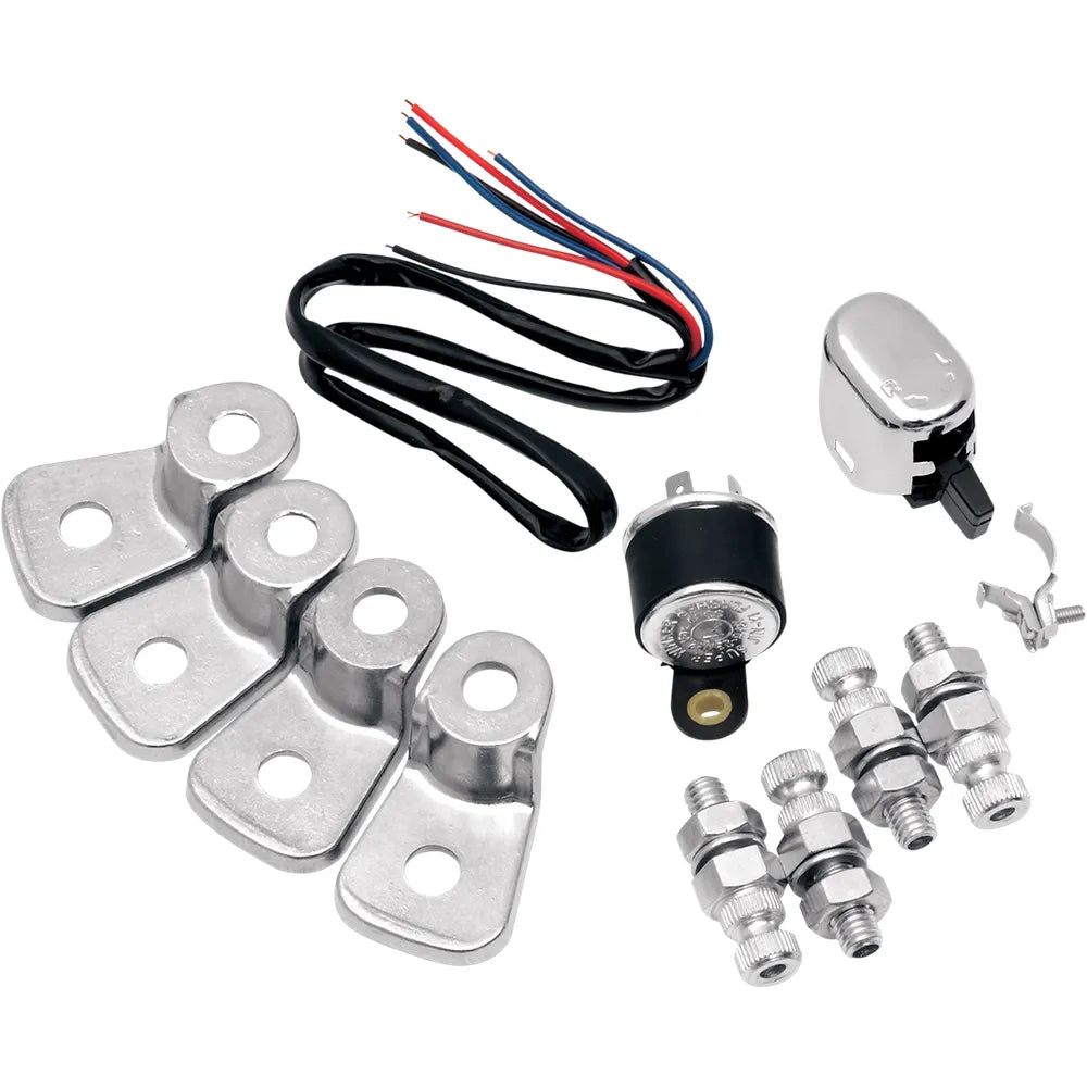 Turn Signal Wiring Kit w/ Brackets - Universal