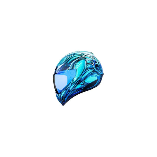 Casco Icon Domain Nouveau - Azul