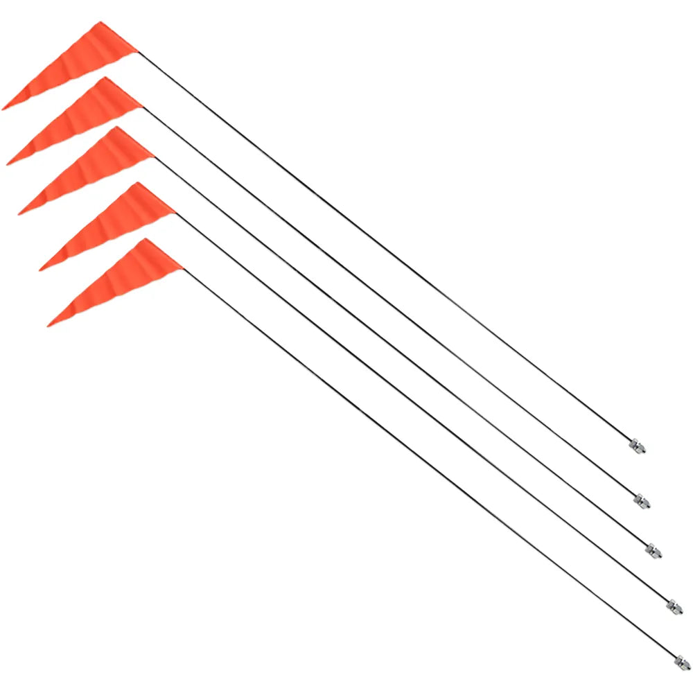 Flag and Pole - 6' Black Pole - 5 Pack