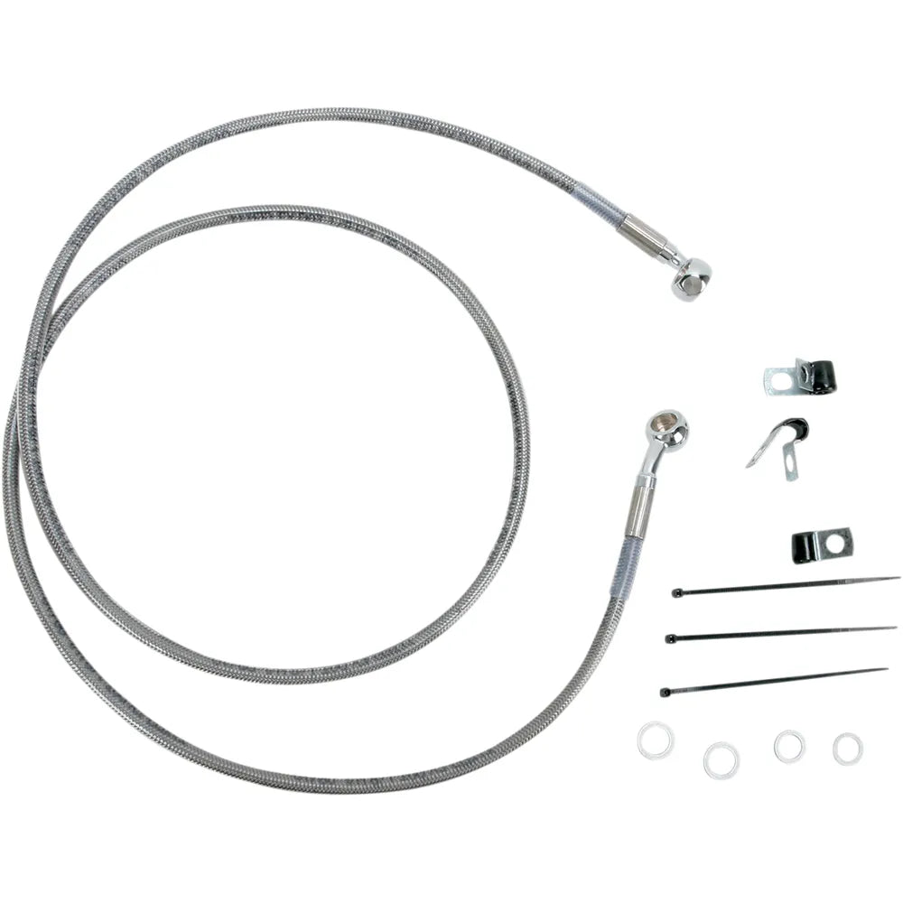 Línea de Freno Delantero de 8" Acero Inoxidable