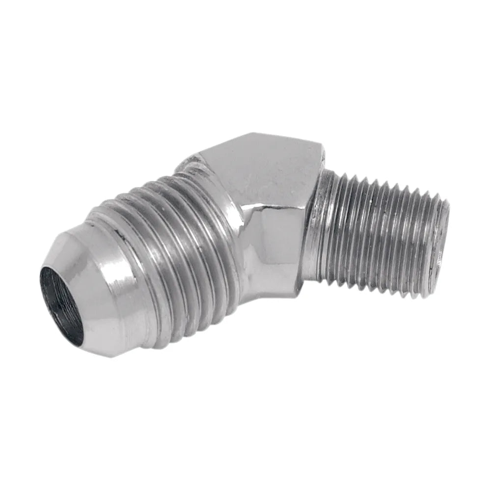 45 Degree Oil Line Fitting - 1/4" NPT