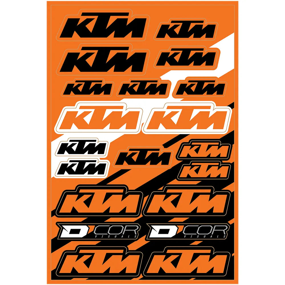 Decal Sheet - KTM Cor2