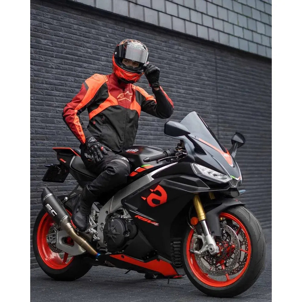 Botas Alpinestars RT-7 Drystar® - Negro/Rojo