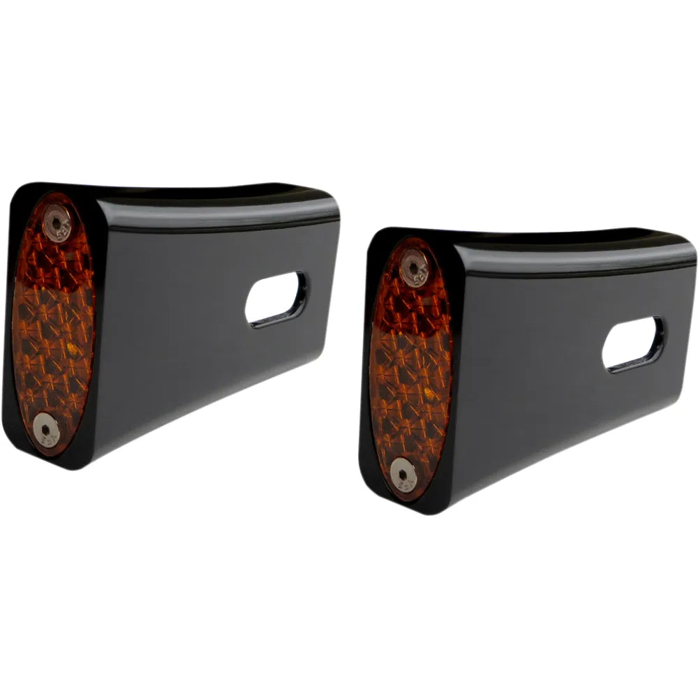 Strut LED Marker Light - Black/Amber