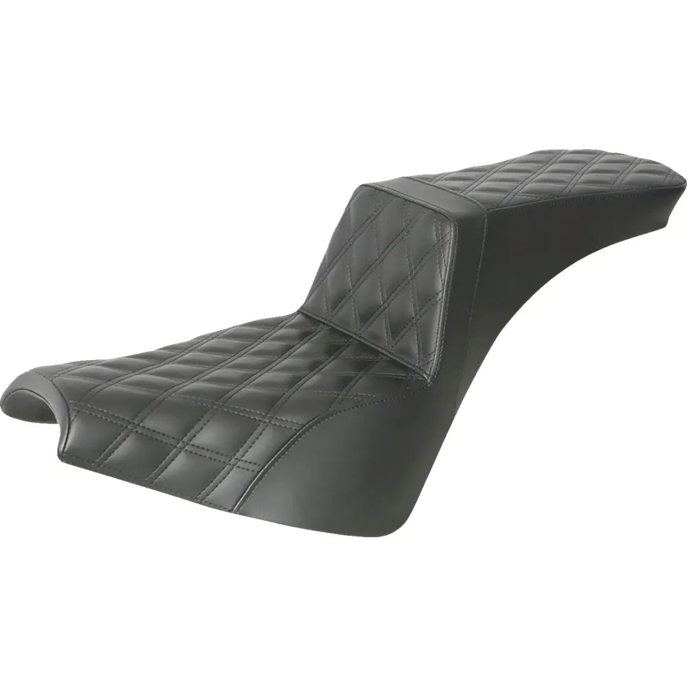 Asiento elevado: puntada de celosía completa
