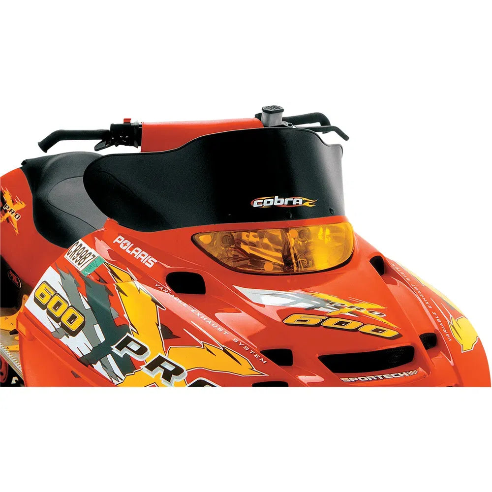 Windshield - 8.5" - Black - Polaris