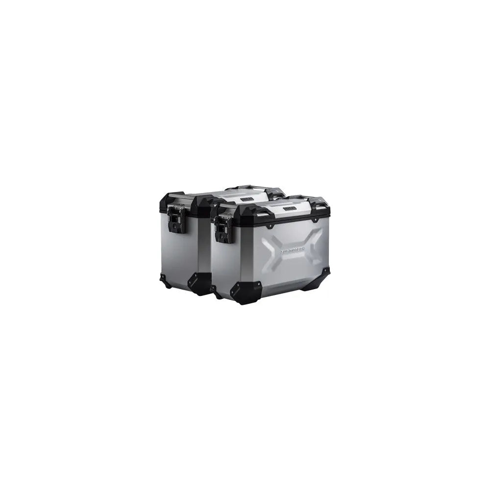 TRAX ADV Aluminum Case System - Silver - Honda Africa Twin '19-'24