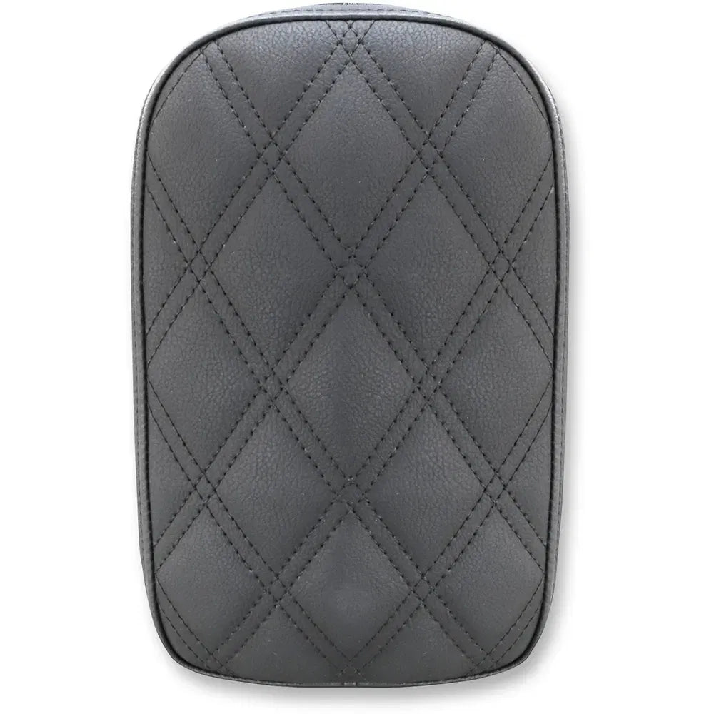 Lattice Stitched Pad - Black - 6"