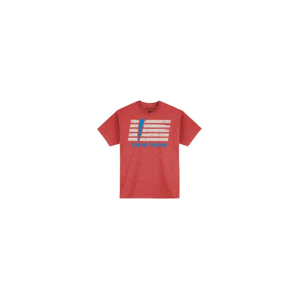 Playera ICON Invasion Stripe - Roja