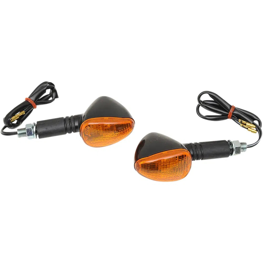 Marker Lights - Single Filament - Black/Amber