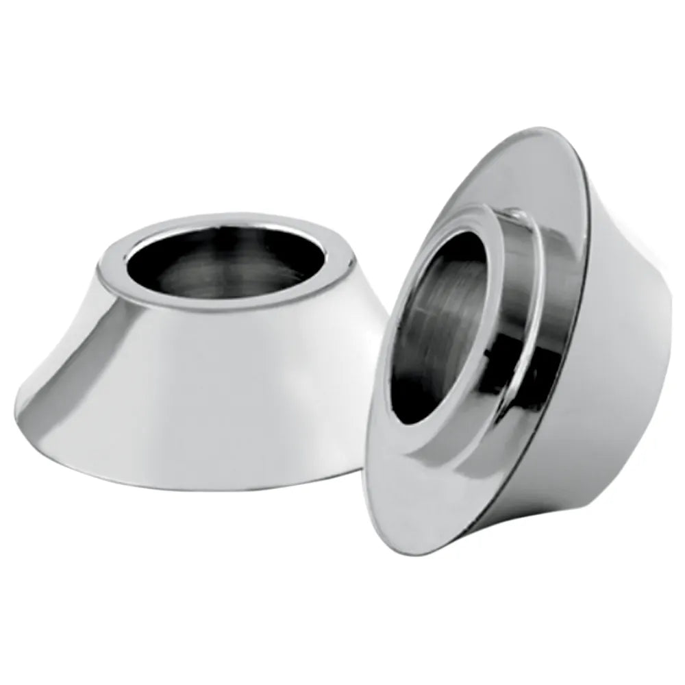 Wheel Spacer - Front - Chrome - 08-18 FLH - No ABS
