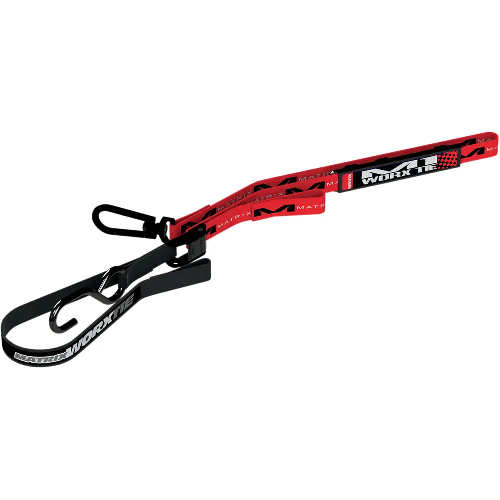 Worx Tie-Downs - 1" - Red