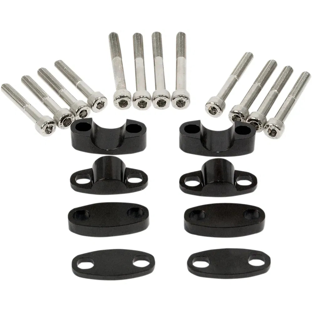Riser Kit - 7/8" - Black