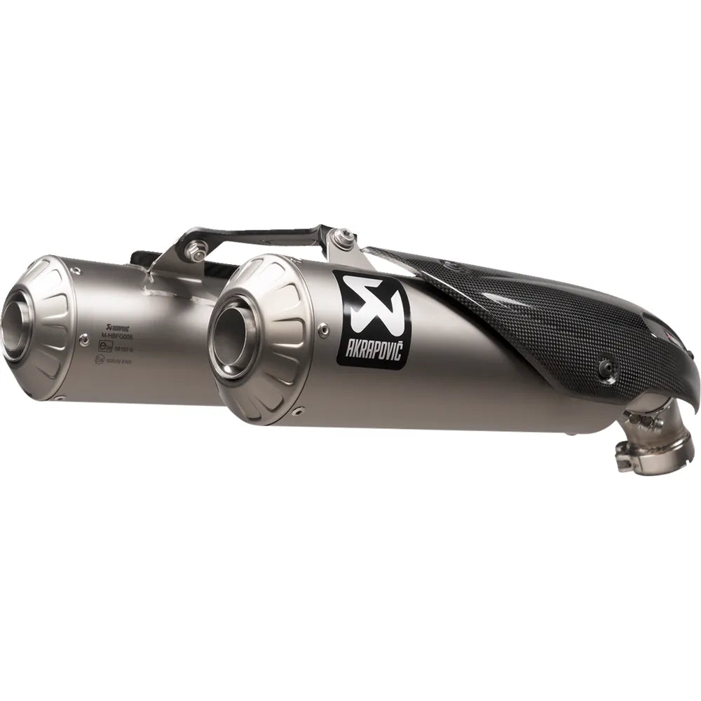Escape Akrapovic - Slip-On Muffler - Titanium