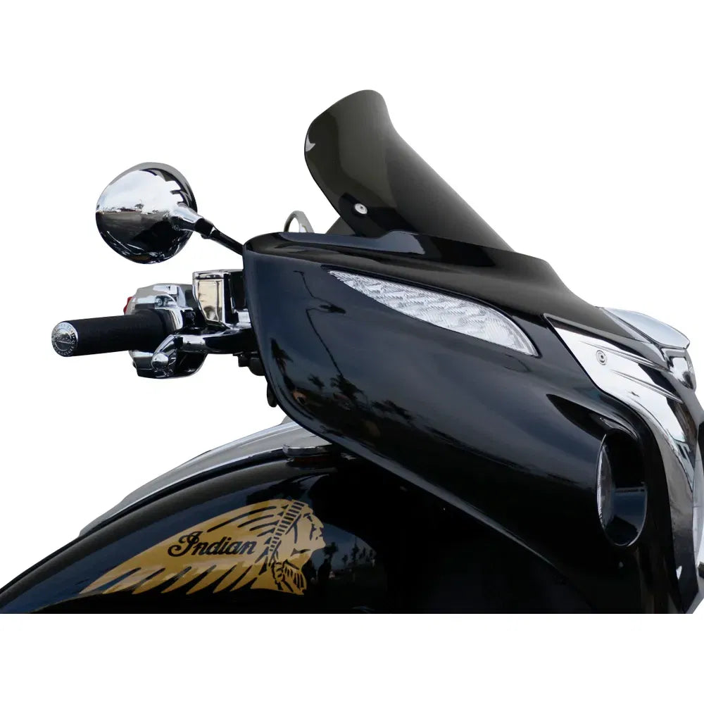 Windshield - Dark Smoke - 12" - Indian