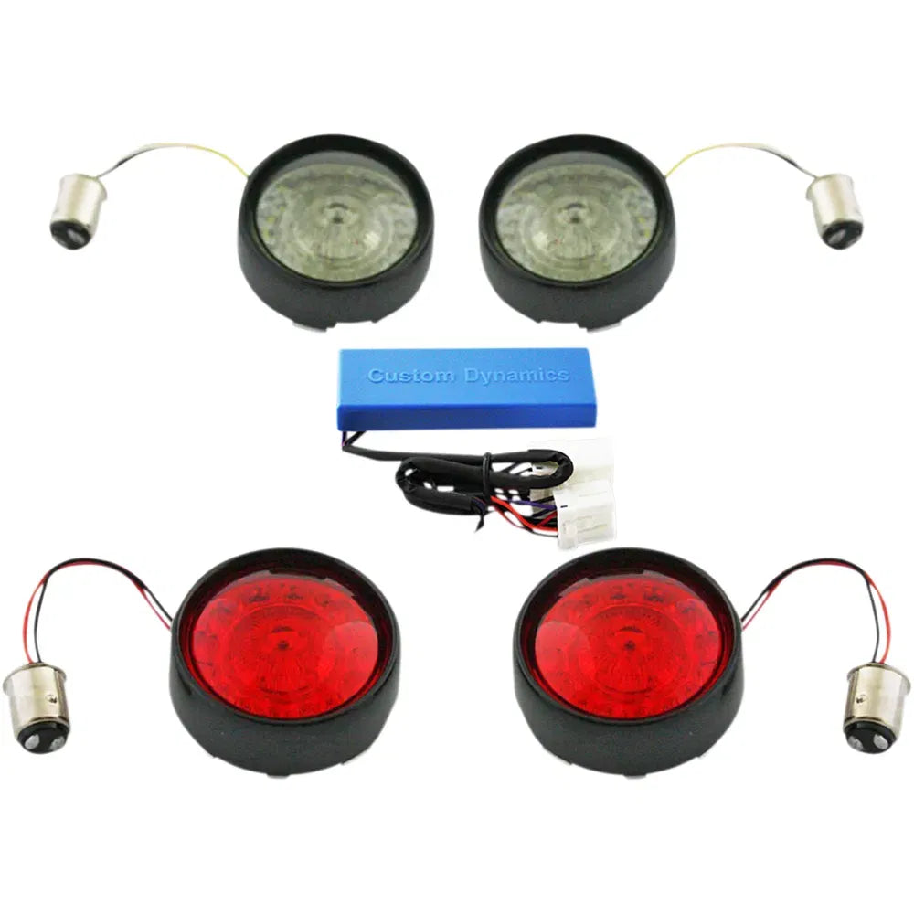 Full Bullet Turn Signal Conversion Kit - Black