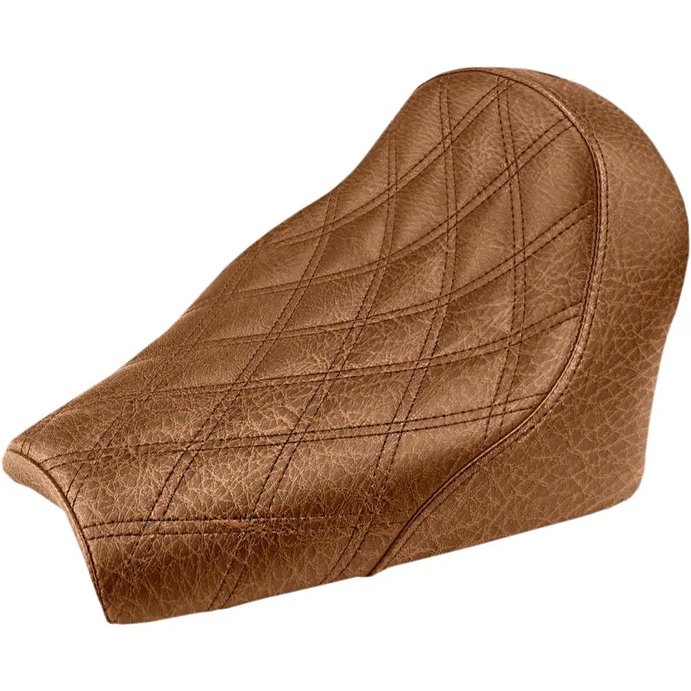 Renegade Solo Seat - Lattice Stitched - Brown