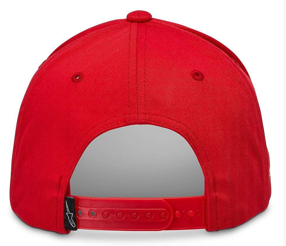 Gorra Alpinestars Rostrum - Rojo/Negro
