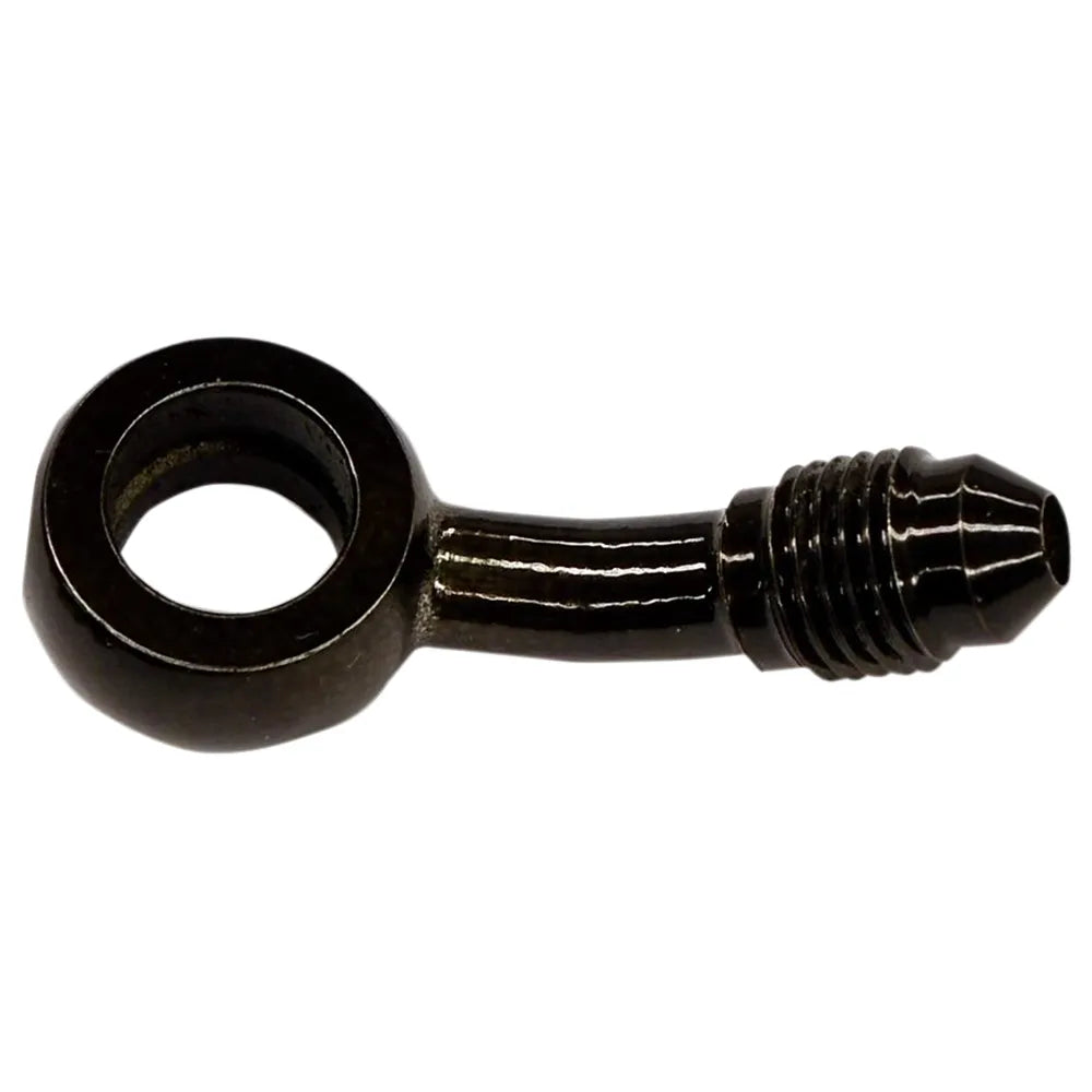 -Conexión Banjo 3 AN - Conexión Banjo - 10 mm - AN3 35° - Negro