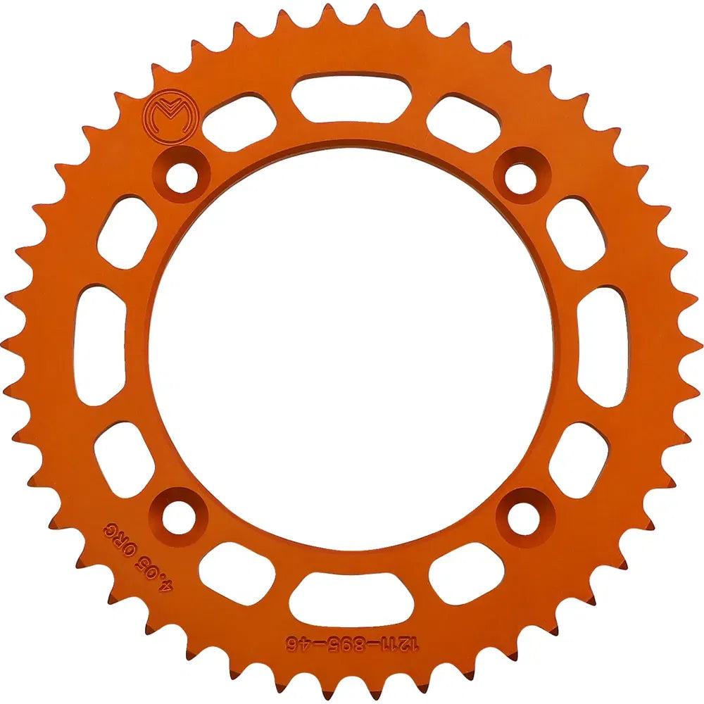 Corona Trasera Aluminio - Corona Trasera - Aluminio - 46 Dientes - Naranja - Husqvarna/KTM
