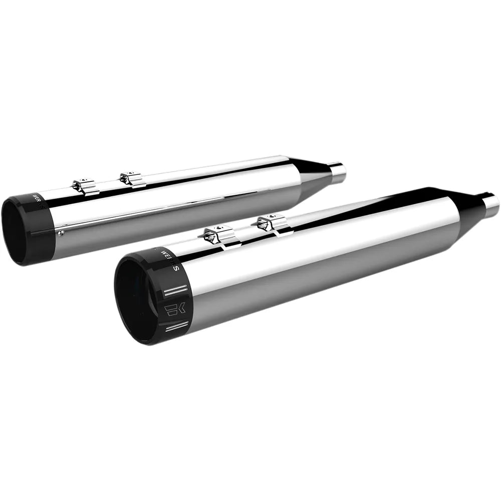 Mufflers - Chrome with Klassic Tip