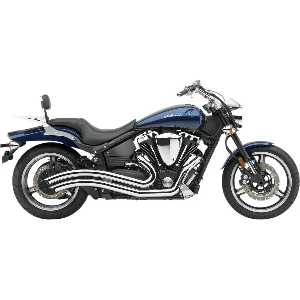 Speedster Swept Exhaust - Chrome - Road Star Warrior