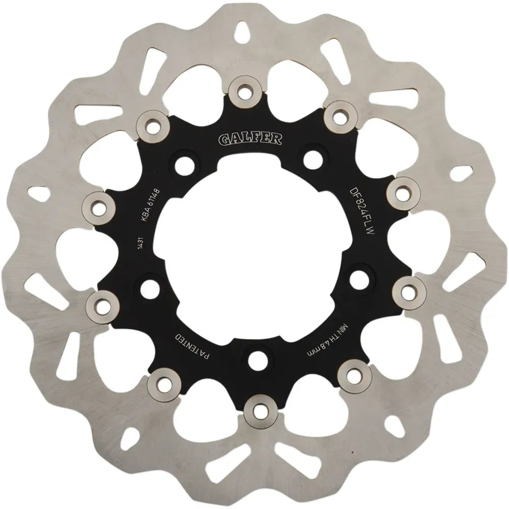 Wave® Brake Rotor - Rear - Black Carrier9481