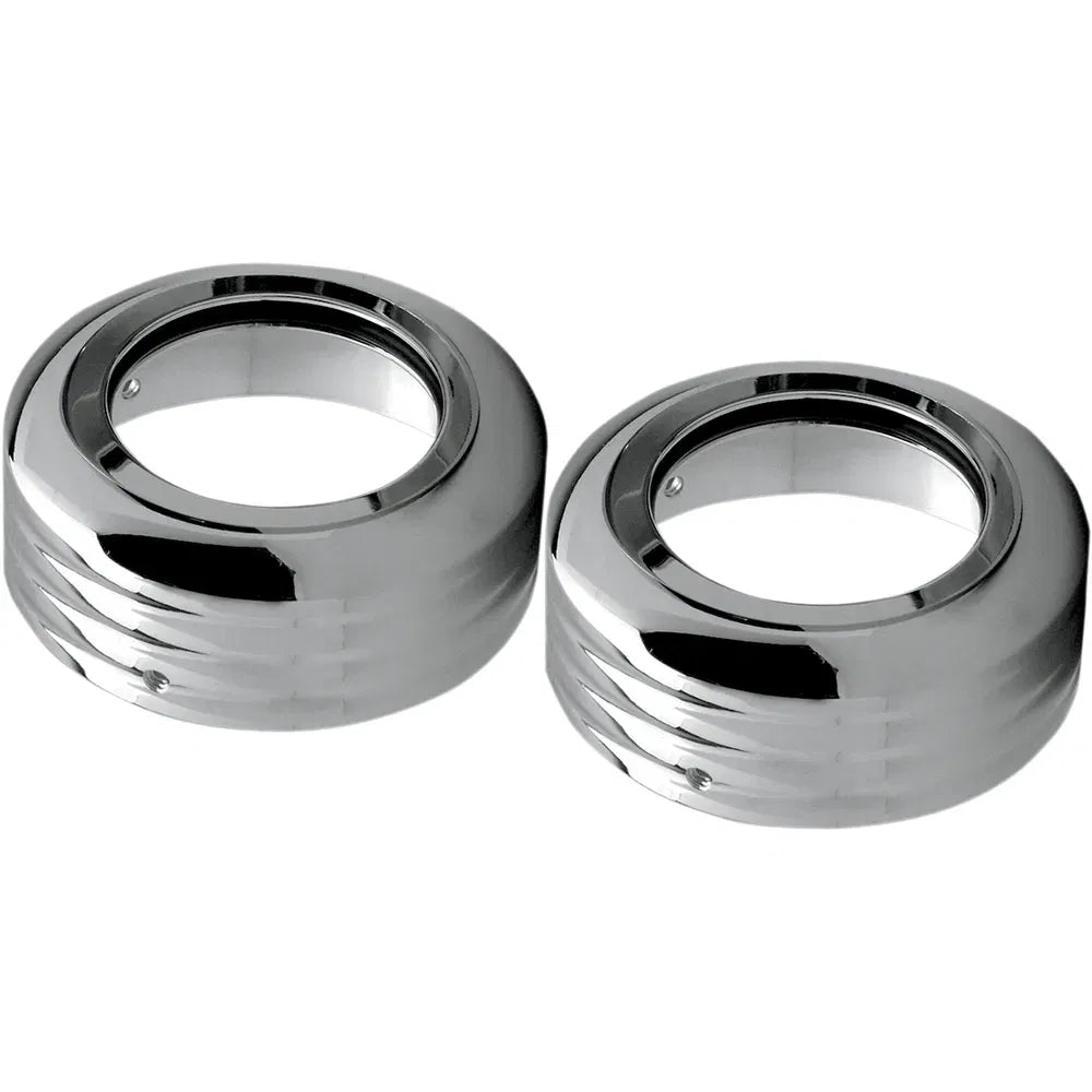 Custom Billet Fork Boots - Ball-Milled - 41 mm