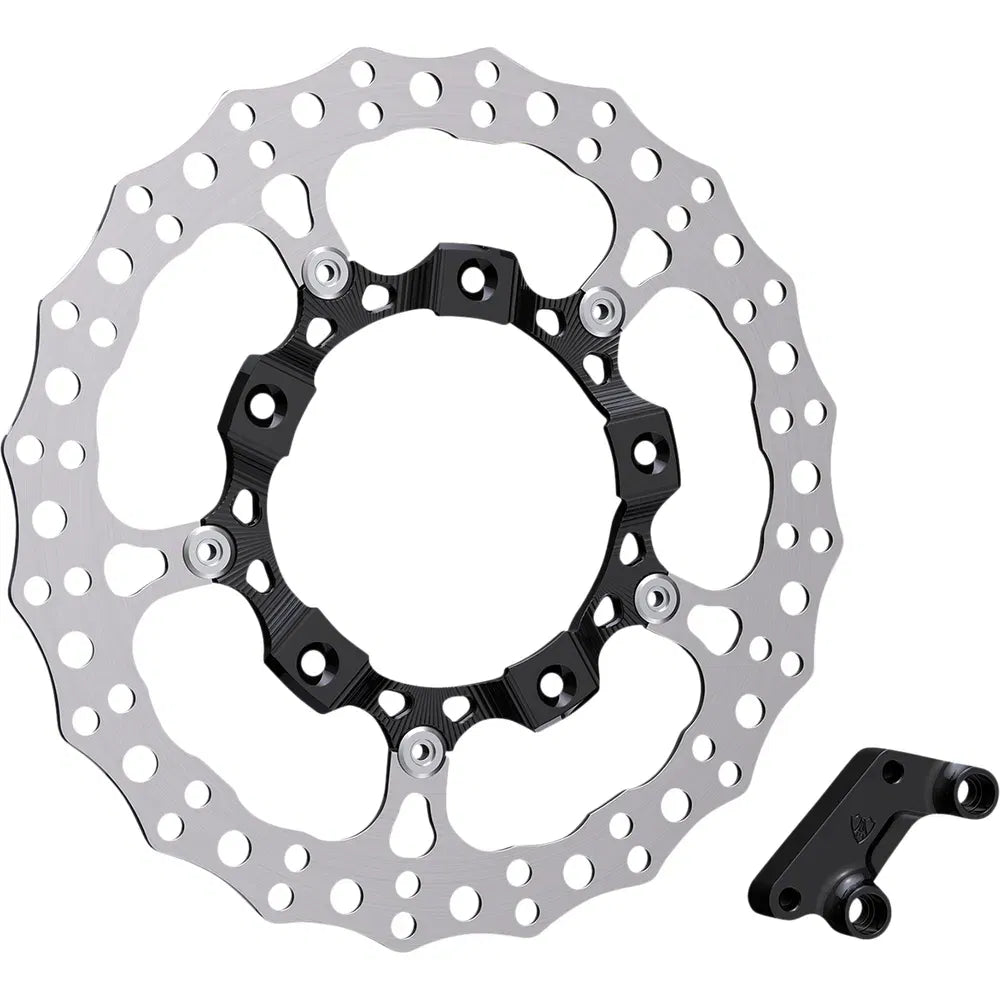 Rotor 14" - Front Right - Black