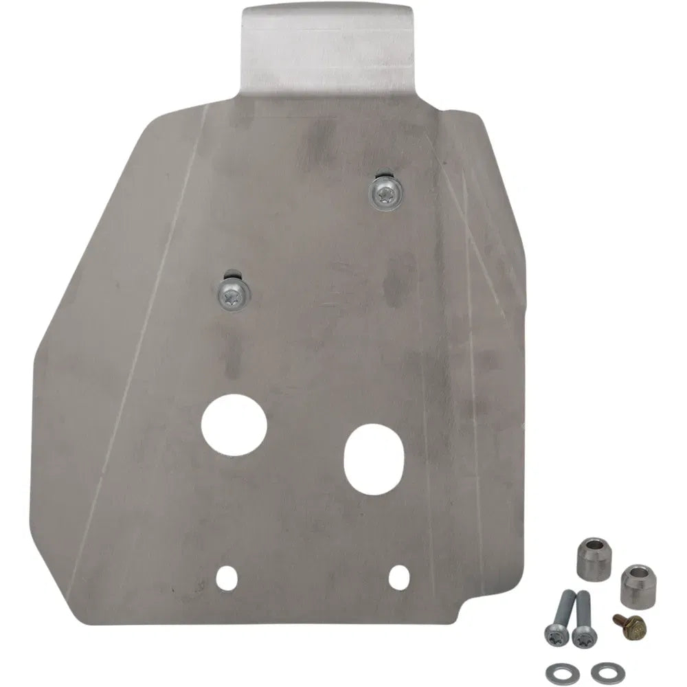 Placa protectora de aluminio — Placa protectora - Placa protectora - Plata - Honda - CRF110F