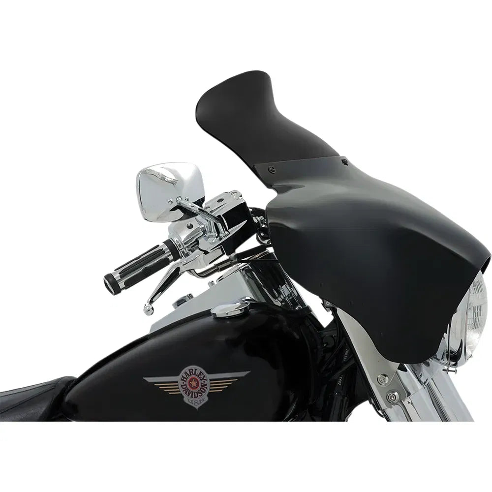 Batwing Spoiler Shield - 9" - Dark Black Smoke