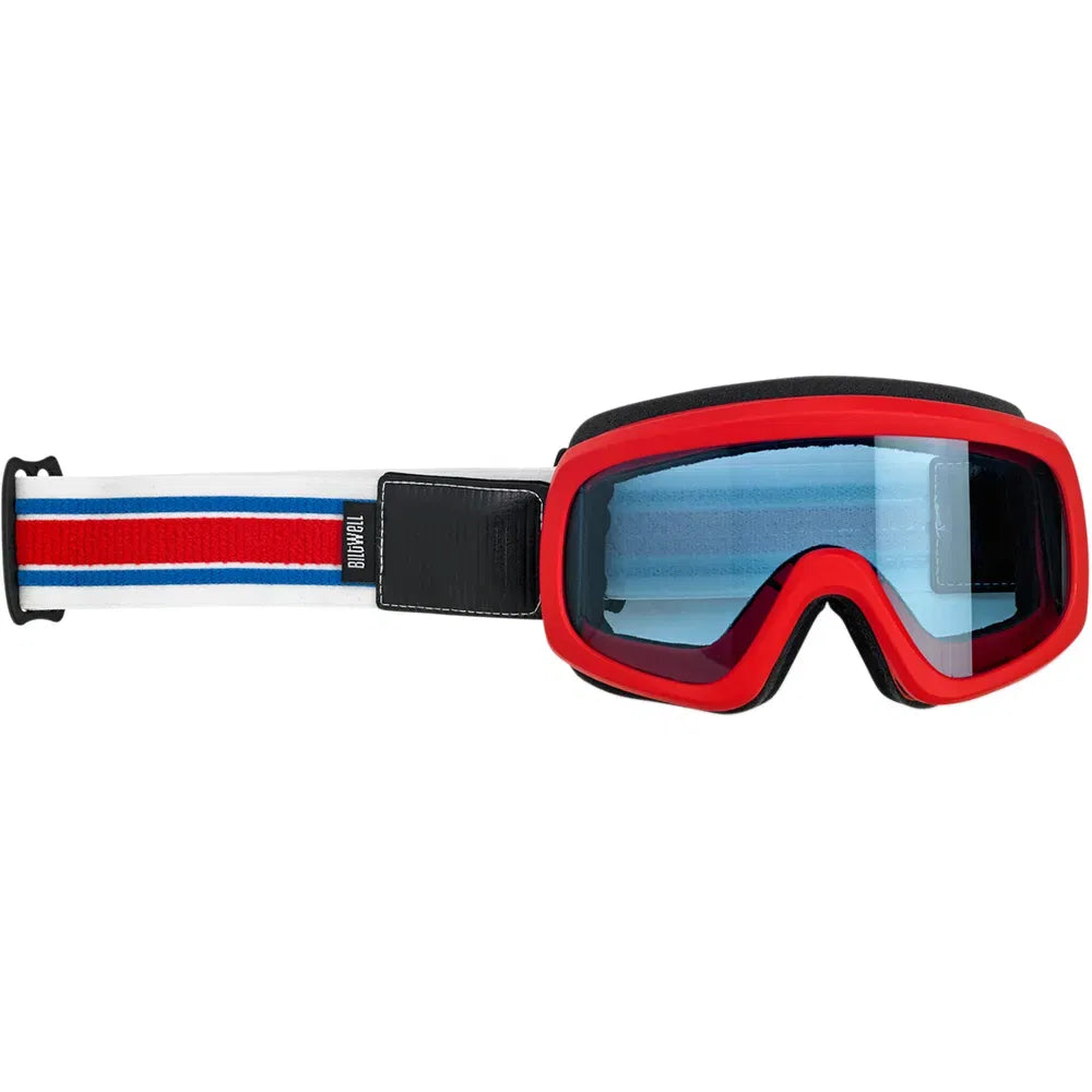 Overland 2.0 Goggles - Racer - Red/White/Blue