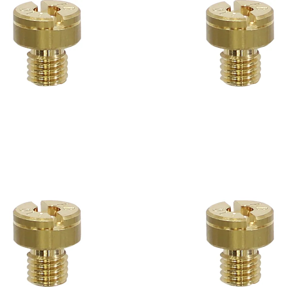 Jets principales con cabezal ranurado estilo Mikuni (prefijo SJ) A-Bax Precision - Jets principales con cabezal ranurado estilo Mikuni (prefijo SJ) A-Bax Precision - #100 - Paquete de 4