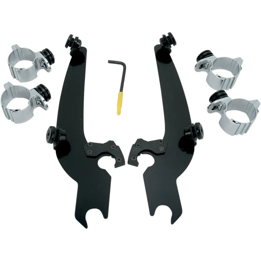Kit de montaje completo Sportshield Trigger-Lock - Kit de montaje Sportshield Trigger-Lock - Negro - Estrecho