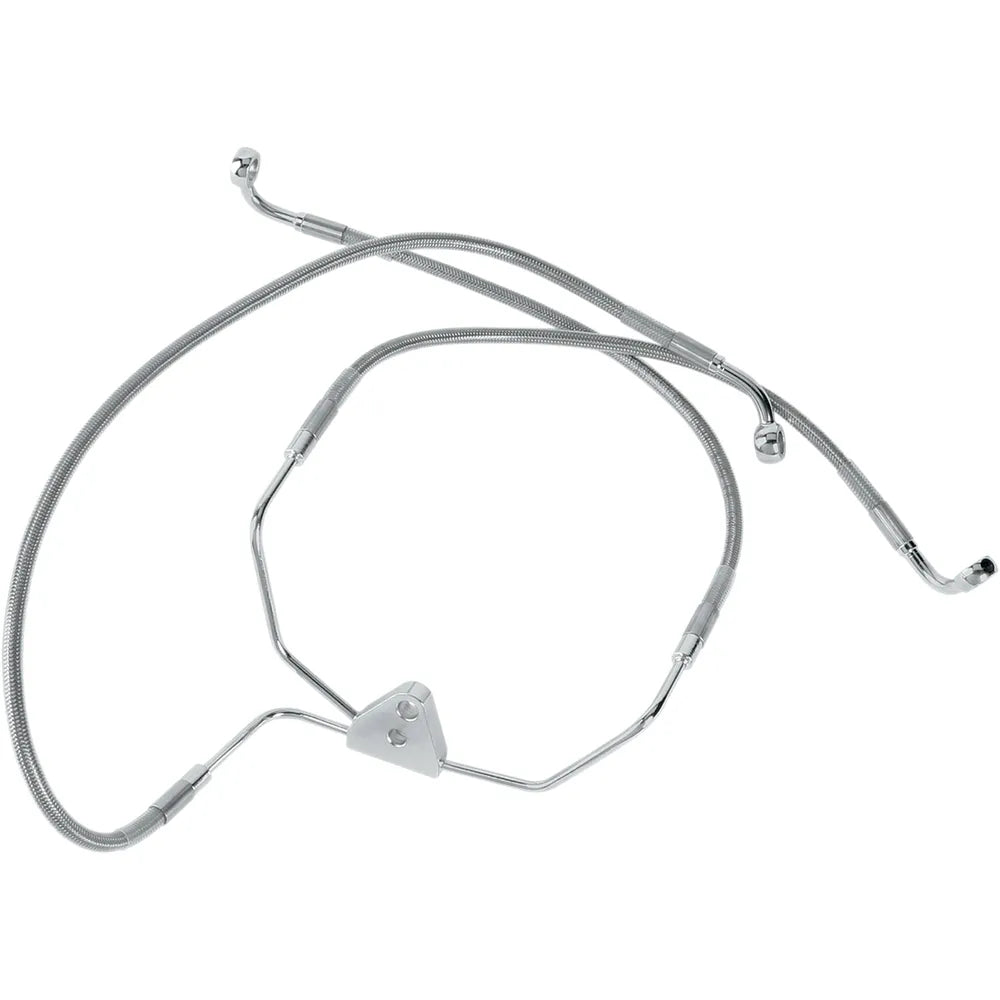 Linea de freno delantero Drag Specilties acero inoxidable