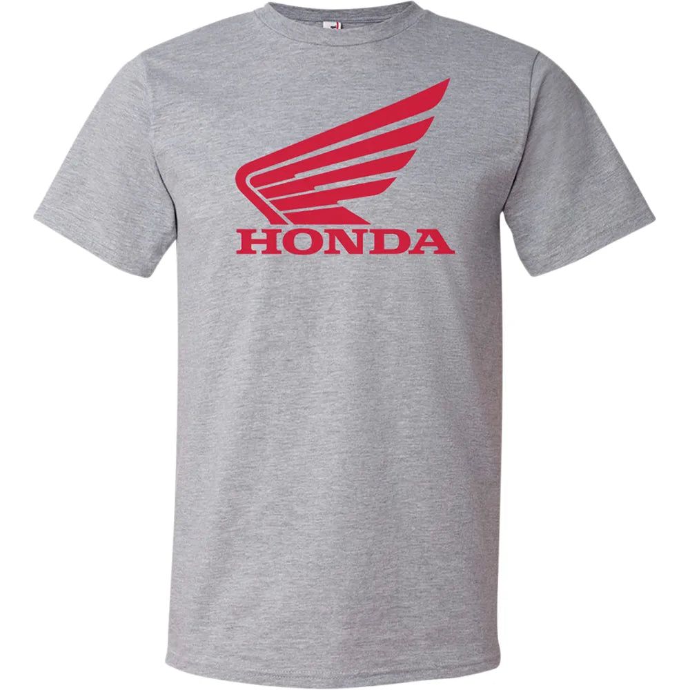 Honda Wing T-Shirt - Heather Gray - XL