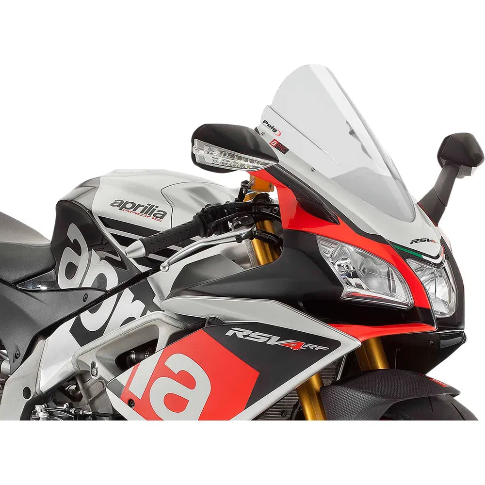 Parabrisas Z-Racing - Parabrisas de carrera - 15-1/2" - Transparente - RSV4