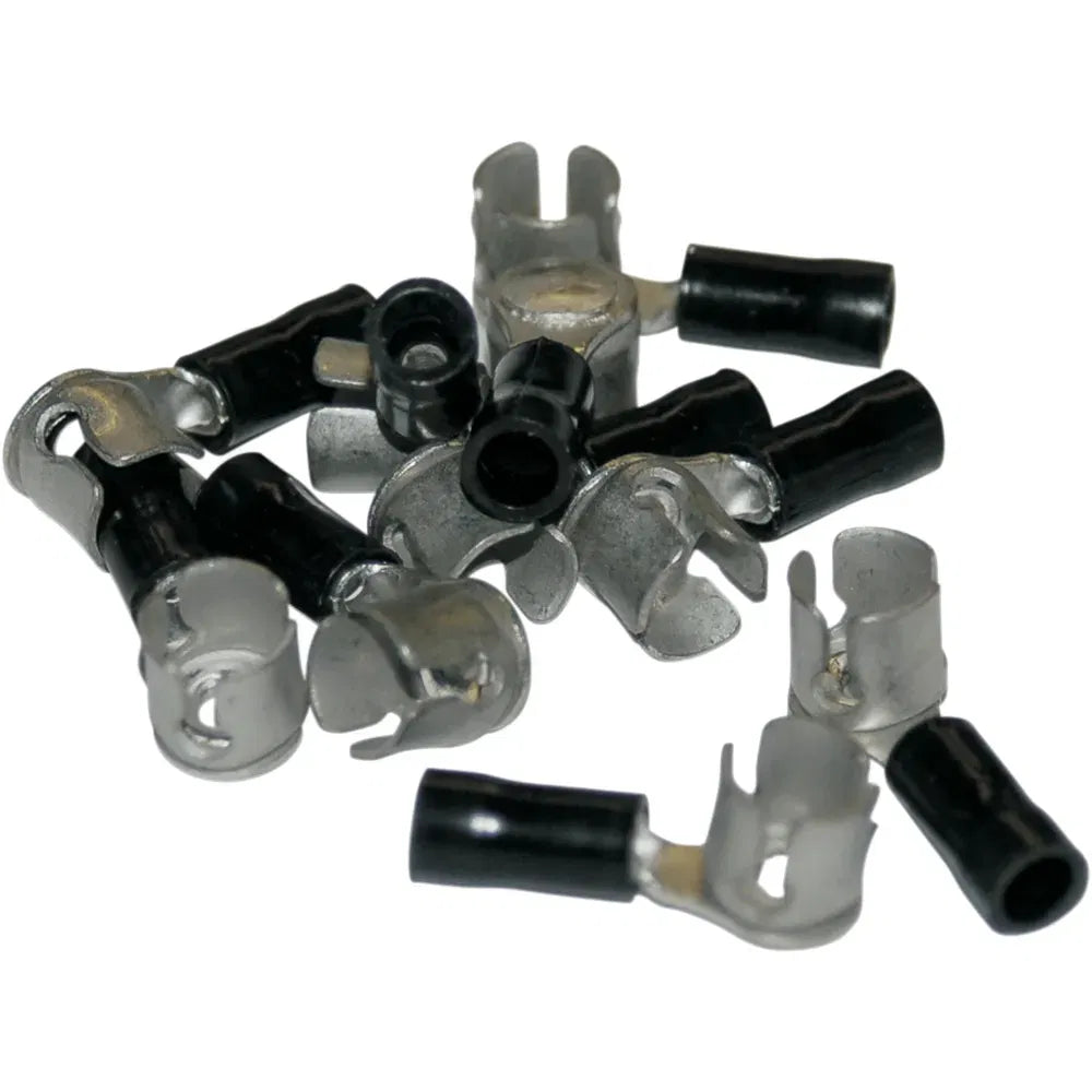 Cap-Type Crimp Terminals 1/4" - 10PK