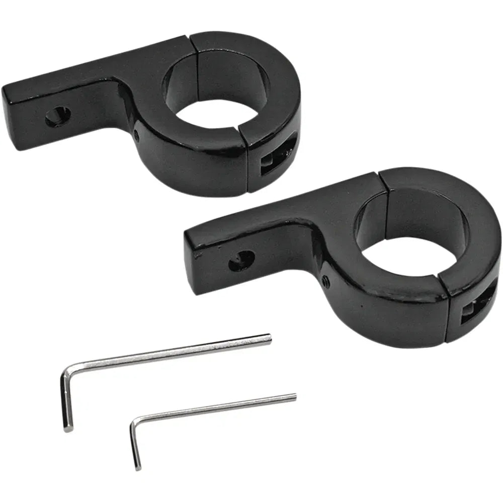 Mount Kit for 1-1/4" Tube - Gloss Black