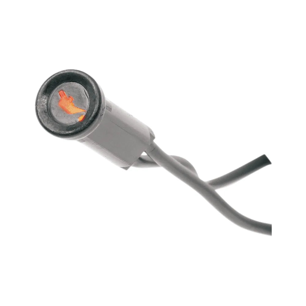 Snap-In Indicator Light - Oil Indicator - Black Bezel