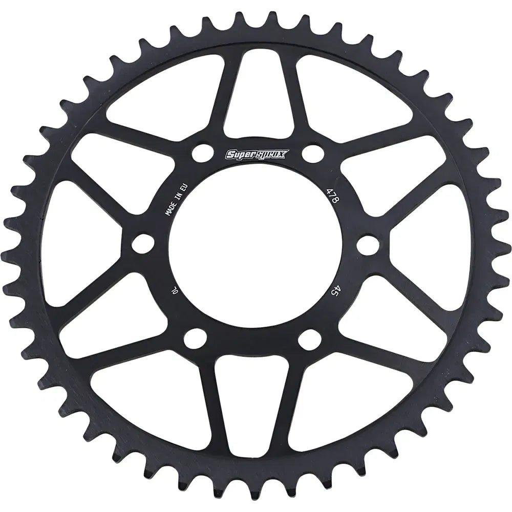 Sprocket - Rear - Steel - Black - 45 Tooth