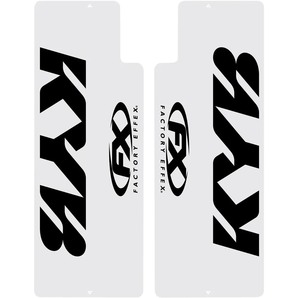 Fork Shield Decal - Kayaba - Black
