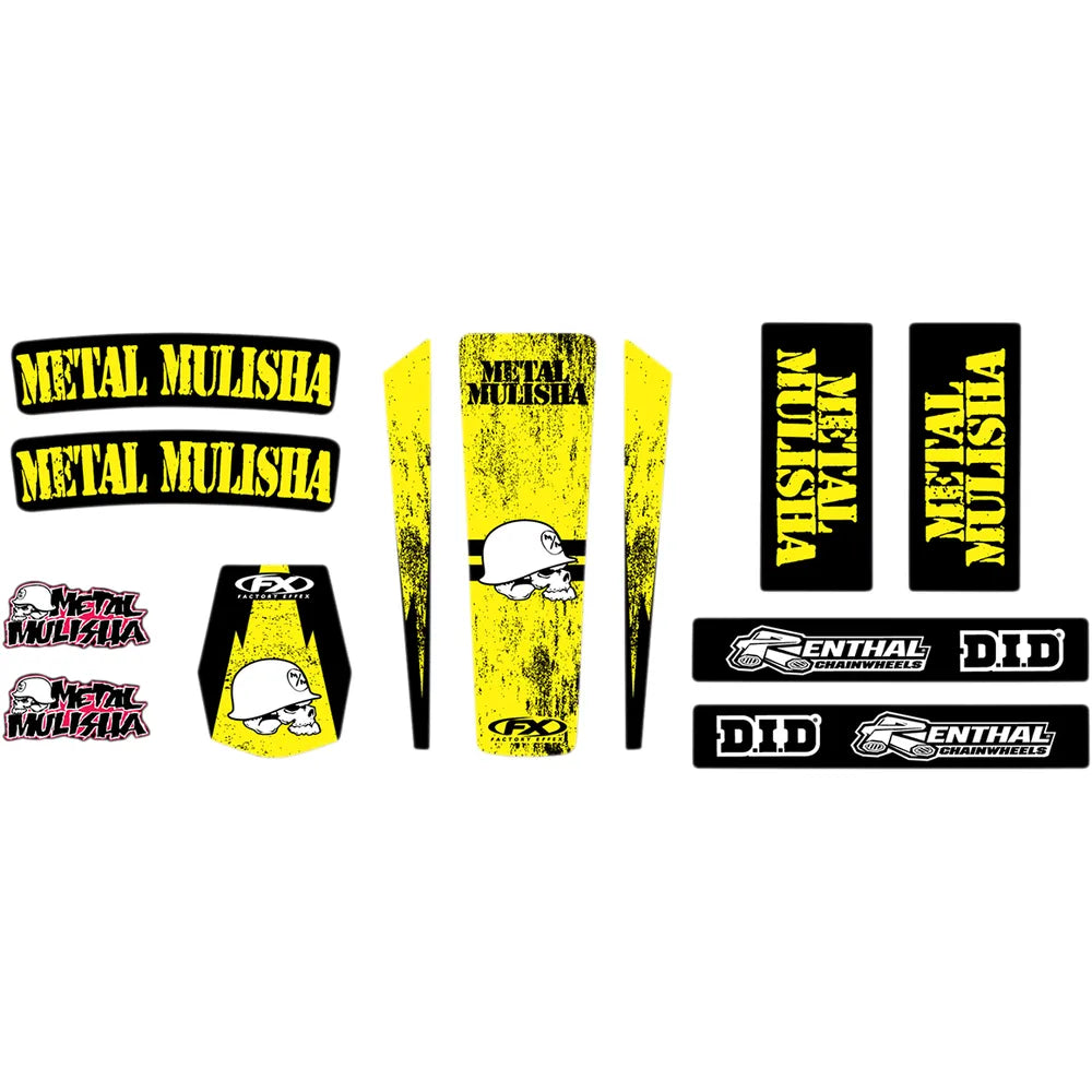 Graphic Trim Kit - Metal Mulisha - Suzuki