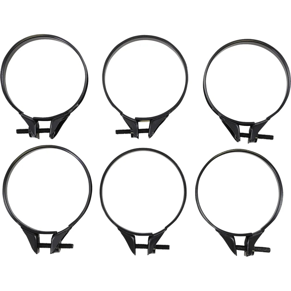 Carburetor Clamps - 55-58 mm - 6-Pack