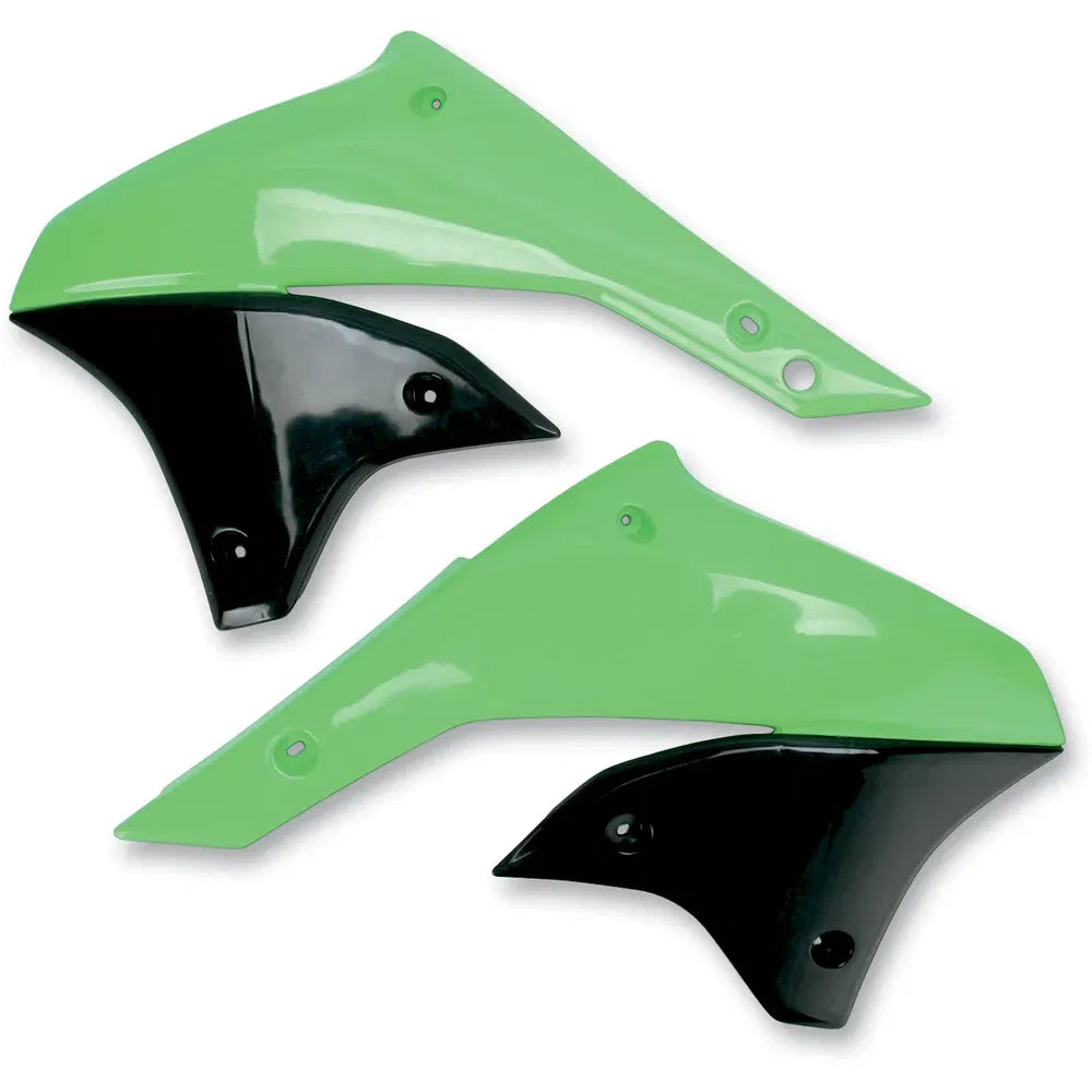 Radiator Shroud - Green - KLX 450 R