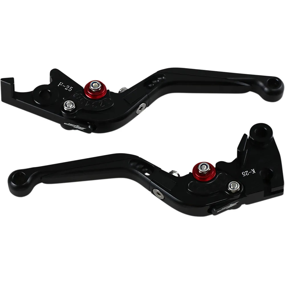 Black MGP Lever Set for Kawasaki