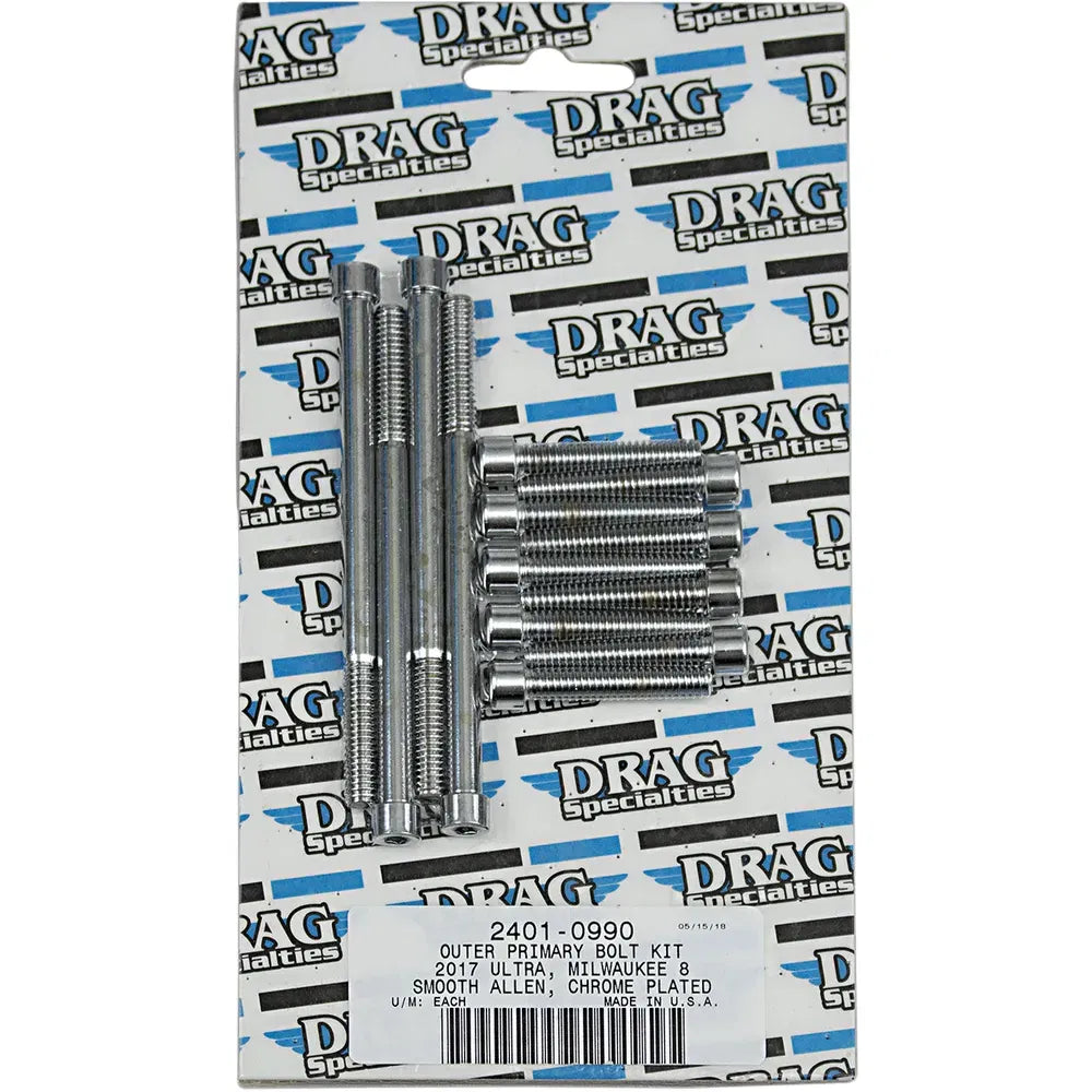 Kit de Pernos M8 Primario Exterior - Cromo