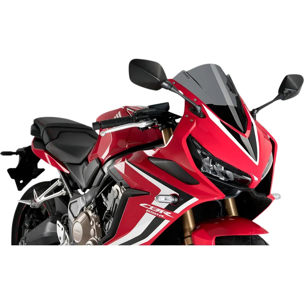 Parabrisas Z-Racing - Parabrisas de carrera - 13-1/4" - Ahumado oscuro - CBR650R