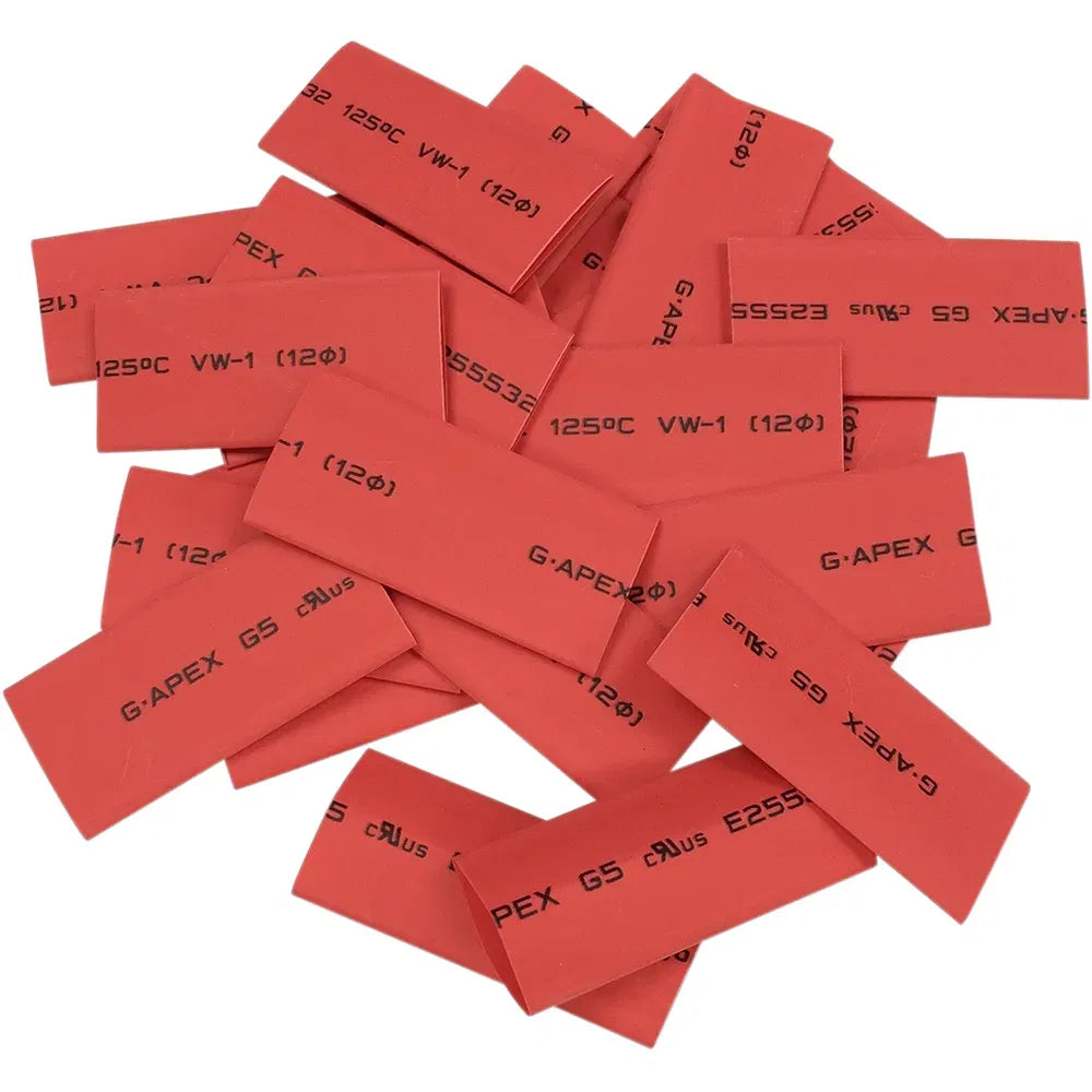 Heat Shrink tube - 25PK - Red