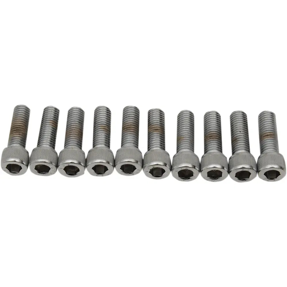 Tornillos allen estriado 1/4-28 X 3/4 cromo